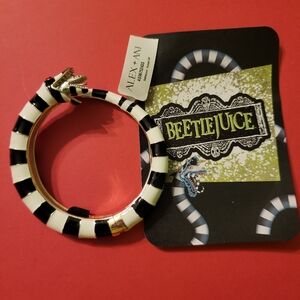 NWT Alex And Ani Beetlejuice Bracelet Bangle
